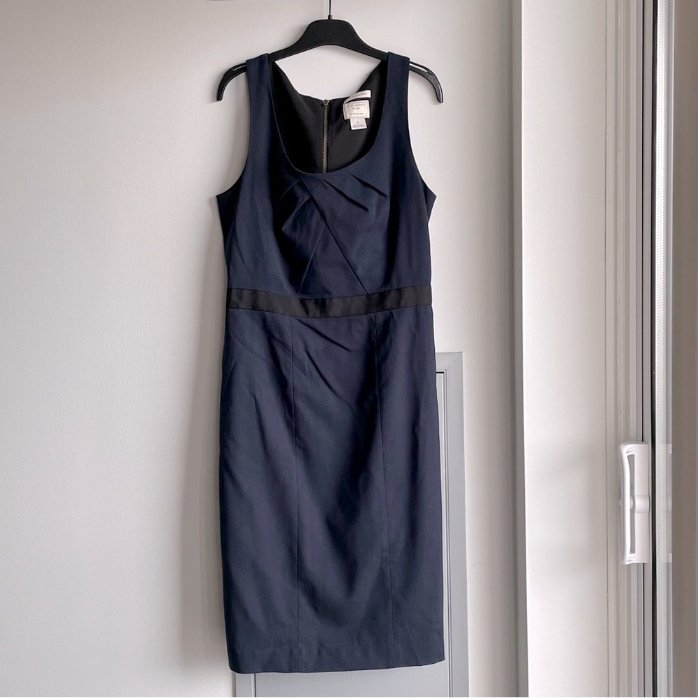NWOT CLUB MONACO Navy Sleeveless Dress